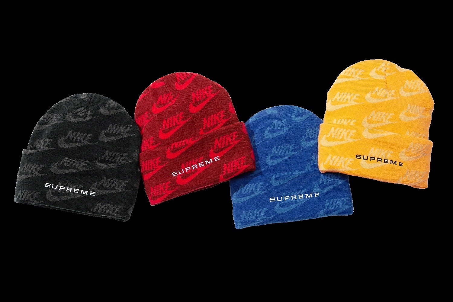 Supreme®/Nike® Jacquard Logos Beanie